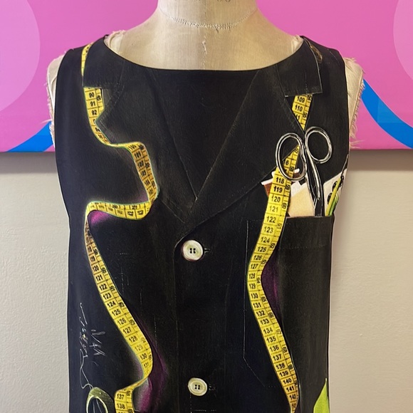 Moschino Tape Measure Sewing Dress - Picture 3 of 14